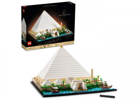 Set LEGO Architecture - Marea Piramida din Giza (21058)