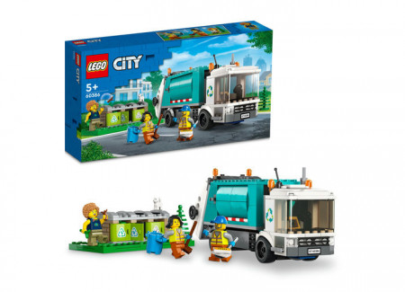 Set LEGO City - Camion de reciclare (60386)