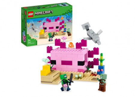 Set LEGO Minecraft - Casa Axolotl (21247)