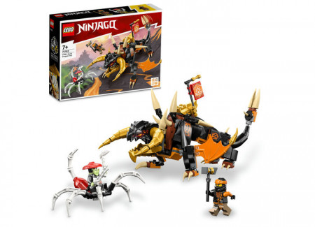 Set LEGO Ninjago - Dragonul de pamant EVO al lui Cole (71782)