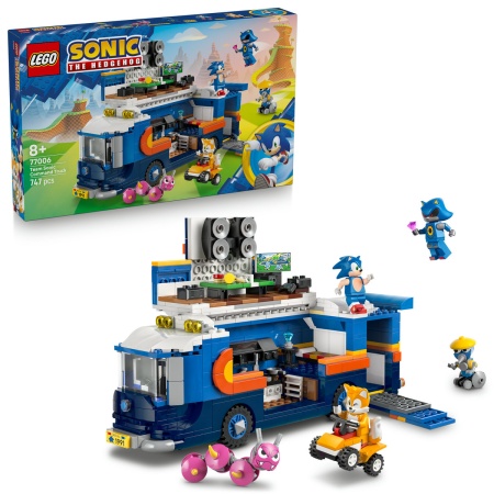 Set LEGO Sonic the Hedgehog - Camionul de comanda al echipei Sonic (77006)