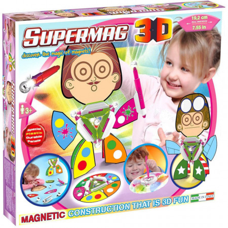 Supermag 3D - Jucarie Cu Magnet Triunghi