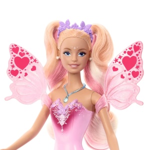 Barbie Color Change Zana Magica Cu Par Blond - Img 7