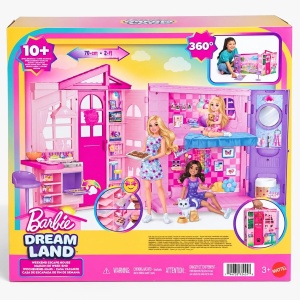 Barbie Dream Land Casuta De Vacanta Cu Accesorii