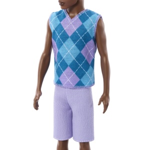 Barbie Papusa Baiat Fashionistas Cu Par Afro - Img 6