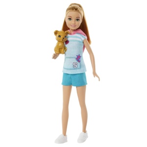 Barbie Set Papusa Stacie Si Catelul De Companie - Img 3