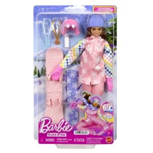 Barbie You Can Be Anything Papusa Snowboarder