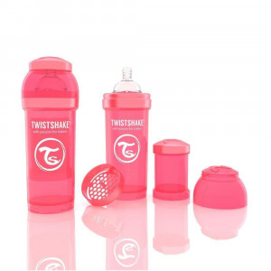 Biberon Twistshake Anti - Colici 260 ml Piersica - Img 1