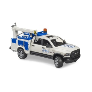Bruder camion de reparatii RAM 2500 cu girofar - Img 3