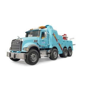 Bruder Camion MACK Granite pentru tractari grele cu lumina si sunet - Img 6