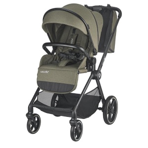 Carucior modular 3in1 Coccolle Lissia Moss Green+Scoica auto iSize Coccolle Knox Greystone - Img 5