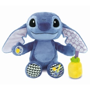 Clementoni - Jucarie educationala plus muzical Stitch ce contribuie la dezvoltarea multisenzoriala - Img 2