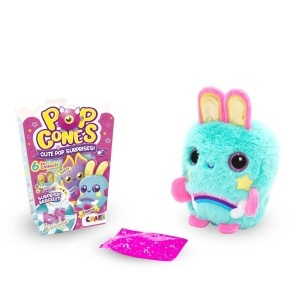 Craze - Jucarie de colectie Pop Cones animalute din plus 15 cm cu surpriza in cutia de Popcorn diverse modele - Img 4