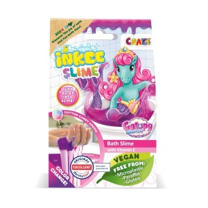 Craze - Slime de baie sirena Galupy cu vitamina E si culoare schimbatoare de la roz la mov - Img 2