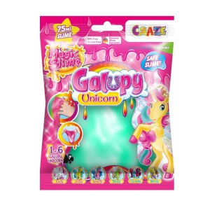Craze - Slime magic diverse culori in punguta 75ml cu surpriza figurina unicorn - Img 4