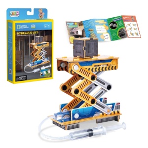 Cubic Fun - Puzzle 3D lift hidraulic 49 piese