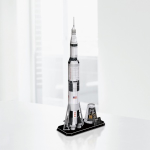 Cubic Fun - Puzzle 3D Nasa - Apollo Saturn V 136 Piese - Img 2
