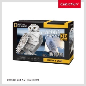 CUBICFUN - PUZZLE 3D BUFNITA POLARA 62 PIESE - Img 3