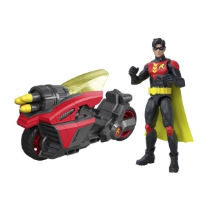 Dc Set Figurina Robin Si Motocicleta Cu Accesorii - Img 4