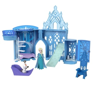 Disney Frozen Set De Joaca Papusa Elsa Si Castelul De Gheata Cu Accesorii - Img 6