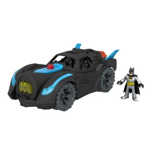 Fisher Price Imaginext Dc Super Friends Vehicul Batmobil Deluxe - Img 2