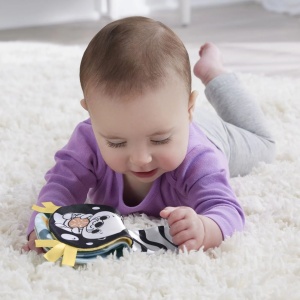 Fisher Price Jucarie Senzoriala 2 In 1 Tummy Time Vidra Pentru Bebelusi - Img 2