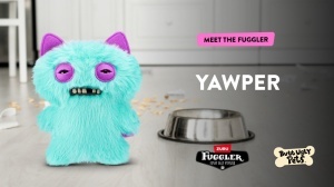 Fuggler - Jucarie de plus, 23 cm - Ciudateii animale uratele, Suspicious Fox - Pomeranian - Img 2