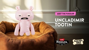 Fuggler - Jucarie de plus, 23 cm - Ciudateii animale uratele, Uncladimir Tootin - Img 2
