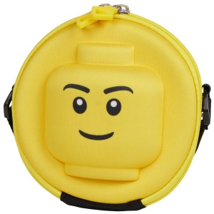 Geantă rotundă LEGO 3D Minifigure Head