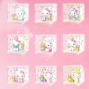 Hello Kitty - Figurina ascunsa in cutie, 6.5 cm, Sweetheart Playmate - Img 4