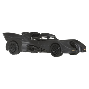 Hot Wheels Masinuta Metalica Cu Sistem Pull Back Batmobile Night Burnerz Scara 1:43 - Img 2