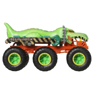 Hot Wheels Monster Truck Big Rigs Masinuta Metalica Cu 6 Roti Mega-Wrex Scara 1 La 64 - Img 2