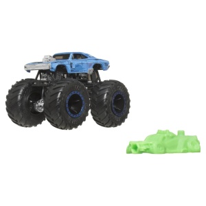 Hot Wheels Monster Truck Masinuta Dodge Charger Rt Scara 1:64 - Img 3