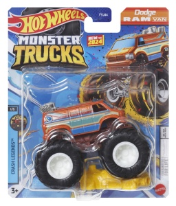 Hot Wheels Monster Truck Masinuta Dodge Ram Van Scara 1:64
