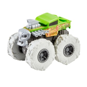 Hot Wheels Monster Truck Masinuta Twister Tredz Bone Shaker Scara 1:43 - Img 4