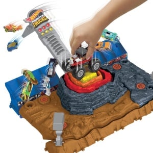 Hot Wheels Monster Trucks Arena Smashers Bone Shaker Arena Ultimate Crush - Img 4