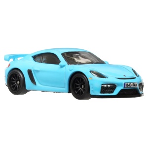 Hot Wheels Premium Boulevard Masinuta Metalica Porsche 718 Cayman Gt4 Scara 1:64 - Img 2
