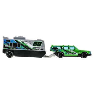 Hot Wheels Track Fleet Masina Flota Volvo 24O Drift Camper Scara 1 La 64 - Img 4