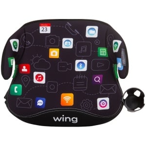 Inaltator auto Chipolino Wing I-Size 125-150 cm display cu sistem Isofix - Img 1