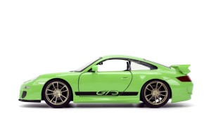 Jada Fast Furious Masinuat Metalica Porsche F10 2007 Scara 1 La 24 - Img 5