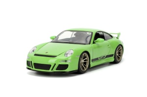 Jada Fast Furious Masinuat Metalica Porsche F10 2007 Scara 1 La 24 - Img 8