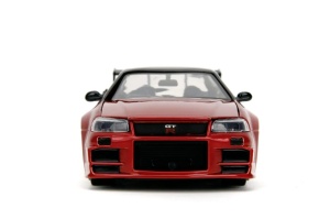Jada Godzilla Masinuta Metalica Nissan Skyline Gtr Scara 1 La 24 - Img 3
