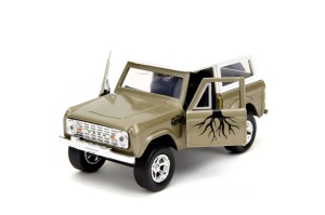 Jada Marvel Set Masinuta Metalica Ford Bronco Si Figurina Groot - Img 5
