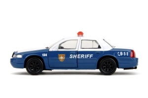 Jada The Walking Dead Rick Crimes Masinuta Metalica Ford Crown Victoria Scara 1:32 - Img 4