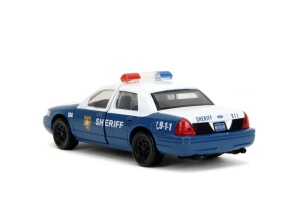 Jada The Walking Dead Rick Crimes Masinuta Metalica Ford Crown Victoria Scara 1:32 - Img 5