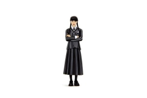 Jada Wednesday Set Masinuta Metalica Volkswagen Beetle 1:24 Si Figurina Metalica Wednesday 7Cm - Img 2