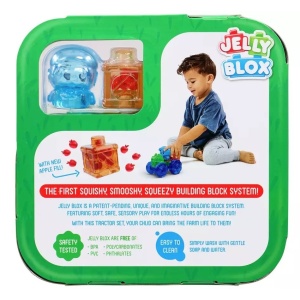 Jelly Blox - Set de joaca cu tractor, 12 piese - Img 4