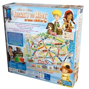 Joc de societate Ticket To Ride Prima Calatorie, limba romana - Img 2