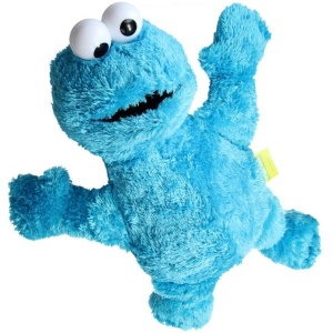 Jucarie din plus Cookie Monster, Sesame Street, 38 cm - Img 3