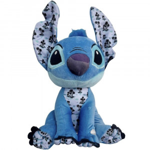 Jucarie din plus cu sunete Stitch 100th Anniversary, Lilo & Stitch, 26 cm - Img 1